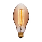 Ретро лампа накаливания E75 F2, E27, золотая, 052-407 Sun Lumen