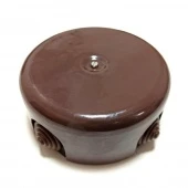 Распределительная коробка D110, темный шоколад, B1-522-06-К BIRONI с 4 кабельными вводами в комплекте