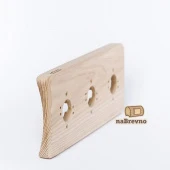 Тройная накладка на бревно D260 мм., дуб, R+3-260-D naBrevno, серия Ретро+