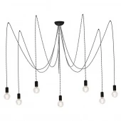 Лофт светильник подвесной Spider Gray, черно-белый, 6787 Nowodvorski