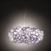 Лофт светильник подвесной Wavsea 9088P-2S purple LOFT IT