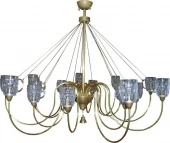 Люстра №85 латунь ГусевЪ