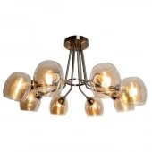 Люстра потолочная в стиле лофт, бронза, LSP-8185 Lussole