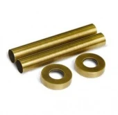 Декоративные трубки и крышки для ретро радиатора 1/2" бронза 0491-1500Z160 S.R.Rubinetterie