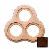 Рамка 3 местная старое дерево BF1/1-630-17 BIRONI