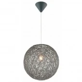 Лофт светильник подвесной Coropuna, серый, 15252G Globo