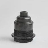 Патрон для ретро лампы с кольцом 76/1-ETZ состаренная бронза S. Lilley & Son