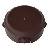 Распределительная коробка D124 с сальниками, КМ-447 шоколад Bylectrica