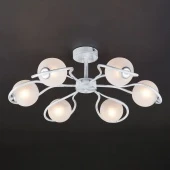 Потолочная люстра в стиле лофт Camomile, 70089/6 белый с серебром ЕВРОСВЕТ