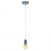 Лофт светильник подвесной Yorth-P, синий, 49021 Eglo