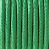 Ретро кабель электрический 2*0.75, зеленый, Cab.M06 Merlotti cavi