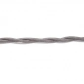 Ретро кабель витой ГОСТ 3*4, серый, PV34007 ФД КерамикЪ