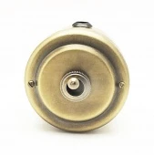 Ретро выключатель тумблера/гайка золото, 302SGD Petrucci одноклавишный