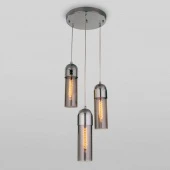 Подвесной светильник в стиле лофт Airon, 50180/3 дымчатый ЕВРОСВЕТ