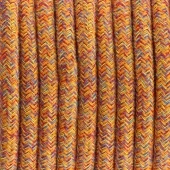 Ретро кабель электрический 2*0.75, индийское лето, Cab.X07 Merlotti cavi