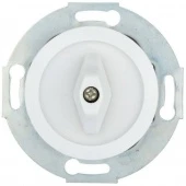 Ретро выключатель, белый, 880604-1 LK Studio Vintage, двухклавишный