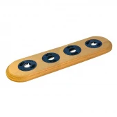 Рамка деревянная 4 местная Colony, сосна, RСD-04002 Retrika