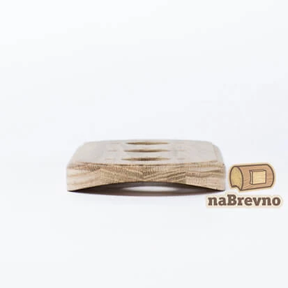 Тройная накладка на бревно D220 мм., дуб, R3-220-D naBrevno, серия Ретро Тройная накладка на бревно D220 мм., дуб, R3-220-D naBrevno, серия Ретро