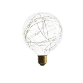 Ретро лампа светодиодная LED G125 Starry, E27, прозрачная, 057-042 Sun Lumen