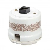 Ретро розетка интернет, узор, OP.INT.UZ Salvador