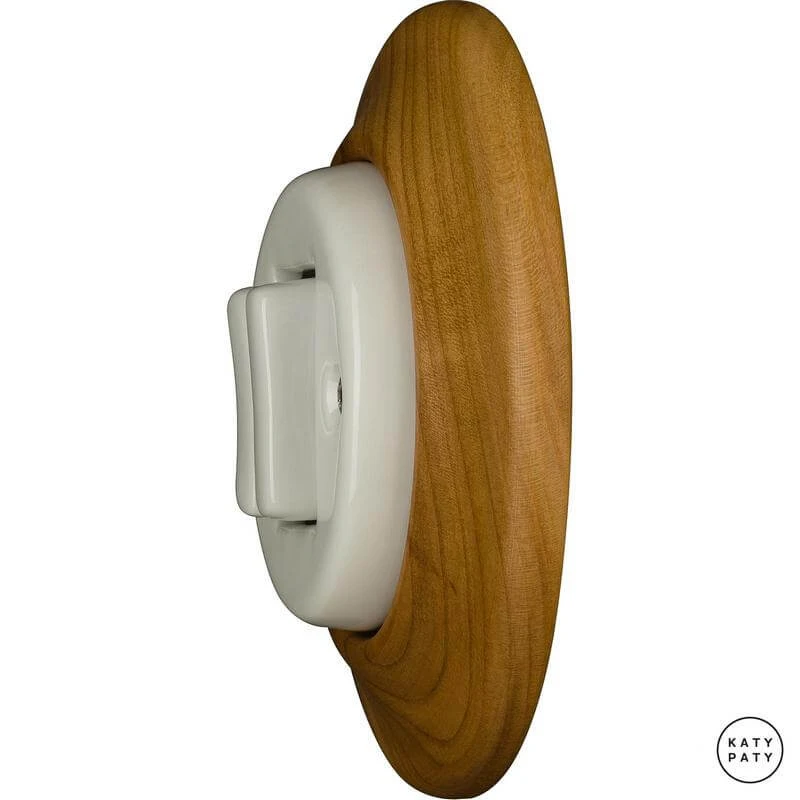 Ретро выключатель вишня матовая LIPAM2Sl5 Katy Paty двухклавишный Ретро выключатель вишня матовая LIPAM2Sl5 Katy Paty двухклавишный