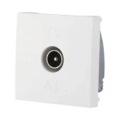 Дизайнерская розетка TV, белый, 852104 LK Studio, оконечная, серия LK45