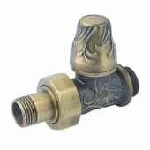 Ретро вентиль запорный прямой для радиатора 3/4" латунь V167620MA Сarlo Poletti
