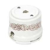 Ретро розетка телефонная, узор, OP.TEL.UZ Salvador