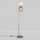 Торшер в стиле лофт Tandem, 01085/2 латунь ЕВРОСВЕТ