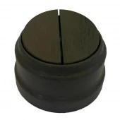 Ретро выключатель Retro Design умбра, RE-RDV2Um Р-Электро двухклавишный