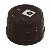 Ретро розетка TV (SAT) оконечная, коричневый, GE30321-04 ТМ МезонинЪ, серия Усадьба