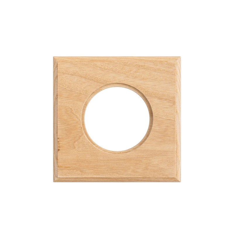 Накладка на бревно 260 мм. 1 местная, ясень натуральный, СМС1-260 DecoWood Накладка на бревно 260 мм. 1 местная, ясень натуральный, СМС1-260 DecoWood