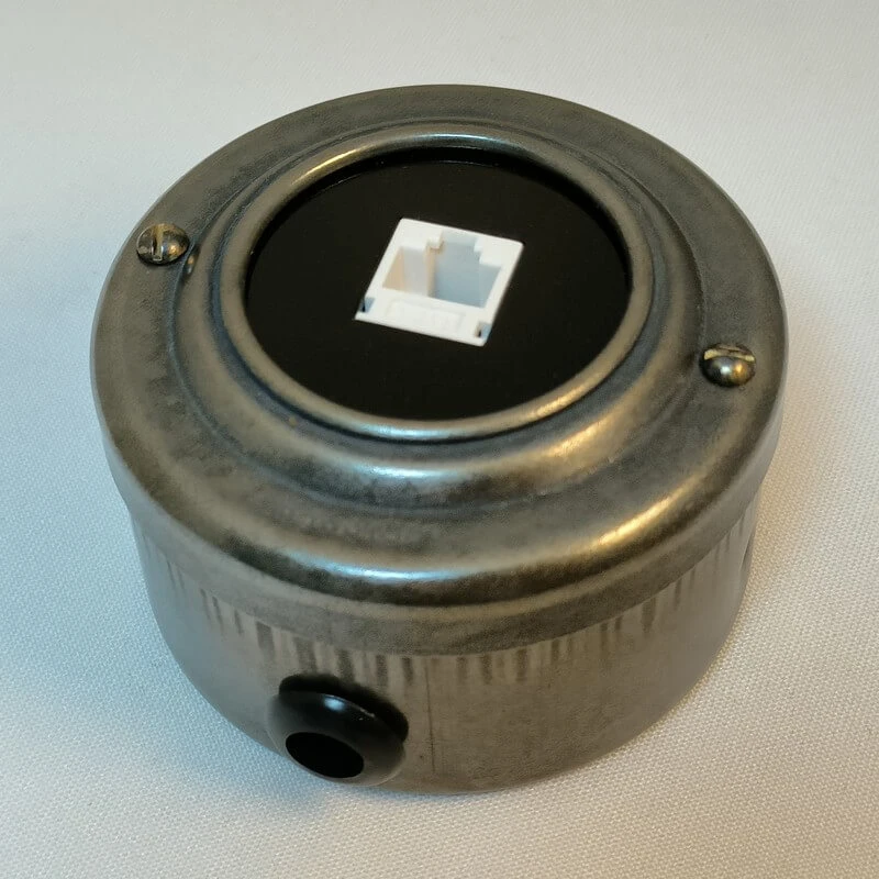 Ретро розетка компьютерная RJ-45 старая бронза, 402BRO Petrucci Ретро розетка компьютерная RJ-45 старая бронза, 402BRO Petrucci