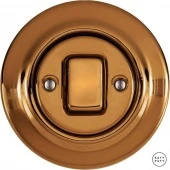 Ретро выключатель медный глянцевый OPCUNGWds Katy Paty диммер для ламп накаливания