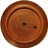 Рамка 1 местная D80, бук, базовый цвет, восьмерка, 00021Р-80 ГусевЪ