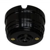 Потолочная база, круглая на 1,черный, GE30811-05 МезонинЪ (розетка потолочная)