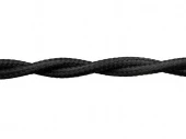 Ретро провод электрический 2*2.5 черный RP-22508 Retrika