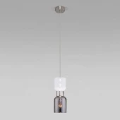 Подвесной светильник в стиле лофт Tandem, 50118/1 никель ЕВРОСВЕТ