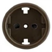 Накладка для розетки скрытой установки коричневый B3-061-22 BIRONI