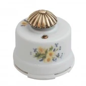 Ретро выключатель ромашка OP.DM.RM Salvador диммер