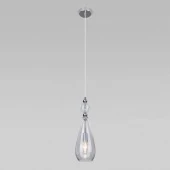 Подвесной светильник в стиле лофт Ilario, 50202/1 прозрачный ЕВРОСВЕТ