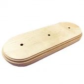 Подложка 3 местная на оцилиндрованное бревно D280, без отделки, ЭСБ003-280КР Interior Electric