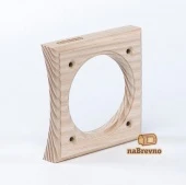 Одинарная накладка на бревно D200 мм., встраиваемая, ясень, V1-200 naBrevno