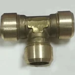 Тройник для труб D18, латунь, 11032И-18 ГусевЪ