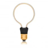 Ретро лампа светодиодная LED SP-SR, E27, золотая, 057-257 Sun Lumen