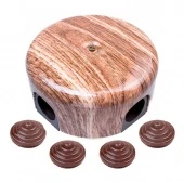 Распределительная коробка D110, канадский клен, B1-522-14-К BIRONI с 4 кабельными вводами в комплекте