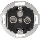 Механизм розетки TV+FM, 885200-1, LK Studio Vintage, оконечный