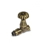 Ретро клапан регулирующий прямой для радиатора 1/2" бронза 0338-1500Z000 S.R.Rubinetterie