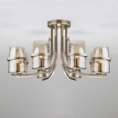 Люстра в стиле лофт Coppa, 60085/8 античная бронза ЕВРОСВЕТ