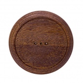 Рамка для распределительной коробки 1 местная, восьмерка, вишня О41ВШ Salvador